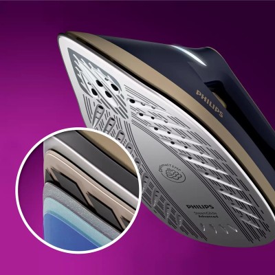 Праска-парогенератор Philips PerfectCare 6000 Series, 2400Вт, 1800мл, паровий удар -600гр, постійна пара - 130гр, нерж. сталь, с Праска-парогенератор Philips PerfectCare 6000 Series, 2400Вт, 1800мл, паровий удар -600гр, постійна пара - 130гр, нерж. сталь, с