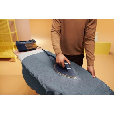 Праска-парогенератор Philips PerfectCare 6000 Series, 2400Вт, 1800мл, паровий удар -600гр, постійна пара - 130гр, нерж. сталь, с Праска-парогенератор Philips PerfectCare 6000 Series, 2400Вт, 1800мл, паровий удар -600гр, постійна пара - 130гр, нерж. сталь, с