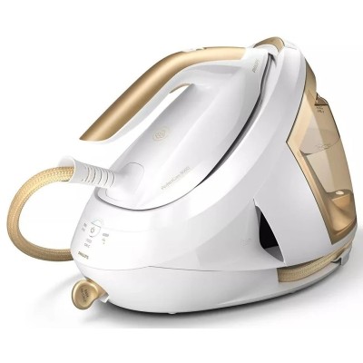 Праска-парогенератор Philips PerfectCare 8000 Series, 2700Вт, 1800мл, паровий удар -600гр, постійна пара - 170гр, нерж. сталь, б Праска-парогенератор Philips PerfectCare 8000 Series, 2700Вт, 1800мл, паровий удар -600гр, постійна пара - 170гр, нерж. сталь, б