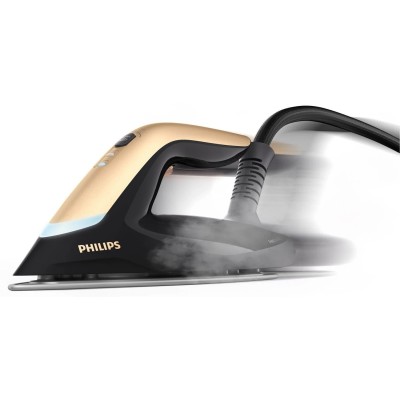Праска-парогенератор Philips PerfectCare 8000 Series, 2700Вт, 1800мл, паровий удар -700гр, постійна пара - 170гр, нерж. сталь, ч