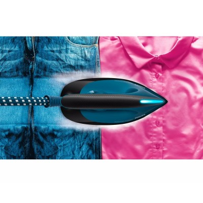 Праска-парогенератор Philips PerfectCare Compact, 2400Вт, 1500мл, паровий удар -420гр, постійна пара - 120гр, керам. підошва, си