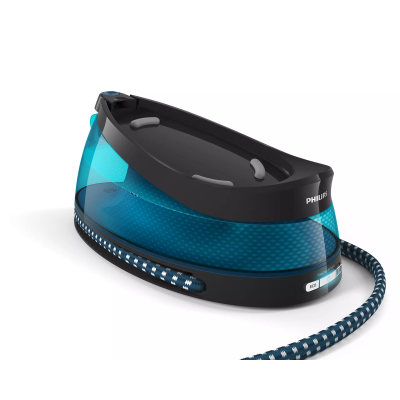 Праска-парогенератор Philips PerfectCare Compact, 2400Вт, 1500мл, паровий удар -420гр, постійна пара - 120гр, керам. підошва, си