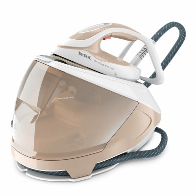 Праска-парогенератор Tefal Pro Express Eco, 2200Вт, 1800мл, паровий удар -550гр, постійна пара - 140гр, біло-золотий (GV9E22E0) Праска-парогенератор Tefal Pro Express Eco, 2200Вт, 1800мл, паровий удар -550гр, постійна пара - 140гр, біло-золотий (GV9E22E0)