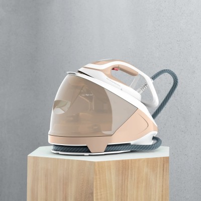 Праска-парогенератор Tefal Pro Express Eco, 2200Вт, 1800мл, паровий удар -550гр, постійна пара - 140гр, біло-золотий (GV9E22E0) Праска-парогенератор Tefal Pro Express Eco, 2200Вт, 1800мл, паровий удар -550гр, постійна пара - 140гр, біло-золотий (GV9E22E0)