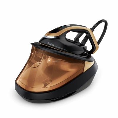 Праска-парогенератор Tefal Pro Express Vision, 3000Вт, 1200мл, паровий удар -800гр, постійна пара - 180гр, керам. підошва, чорно Праска-парогенератор Tefal Pro Express Vision, 3000Вт, 1200мл, паровий удар -800гр, постійна пара - 180гр, керам. підошва, чорно