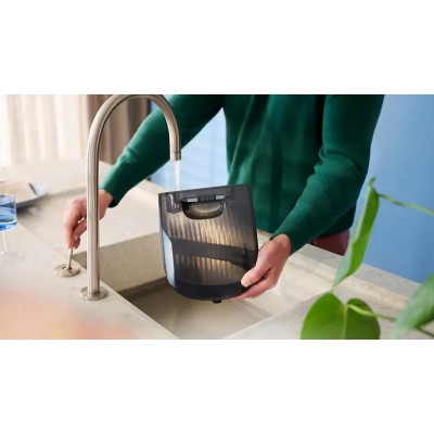 Прасувальна система PHILIPS All-In-One 8500, 2200Вт, 1200мл, паровий удар -300гр, верт. відпарювання, керам. підошва, сірий (AIS Прасувальна система PHILIPS All-In-One 8500, 2200Вт, 1200мл, паровий удар -300гр, верт. відпарювання, керам. підошва, сірий (AIS
