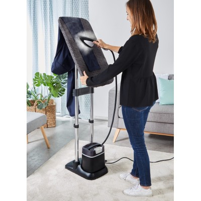 Прасувальна система Tefal IXEO+, 2980Вт, 1000мл, паровий удар -90гр, верт. відпарювання, керам. підошва, чорний (QT1510E0) Прасувальна система Tefal IXEO+, 2980Вт, 1000мл, паровий удар -90гр, верт. відпарювання, керам. підошва, чорний (QT1510E0)