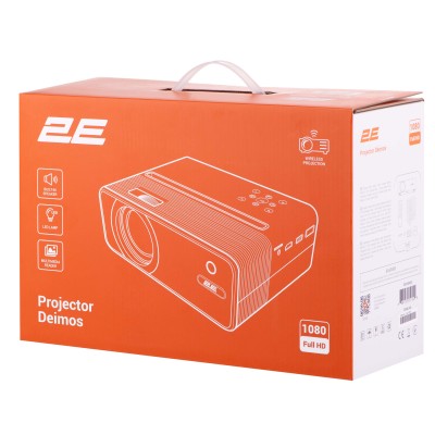 Проєктор 2E Deimos FHD, 200 lm, LED, 1.57, WiFi (2EPJDEIMOS) Проєктор 2E Deimos FHD, 200 lm, LED, 1.57, WiFi (2EPJDEIMOS)