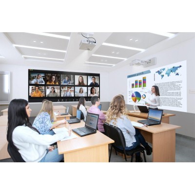 Проєктор Epson EB-L265F FHD, 4600 lm, LASER, 1.32-2.12, WiFi (V11HA72180)
