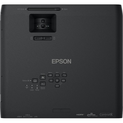 Проєктор Epson EB-L265F FHD, 4600 lm, LASER, 1.32-2.12, WiFi (V11HA72180)