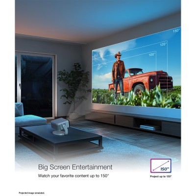 Проєктор Epson EF-22B FHD, 1000 lm, LASER, 1, Google TV, black (V11HB38140) Проєктор Epson EF-22B FHD, 1000 lm, LASER, 1, Google TV, black (V11HB38140)