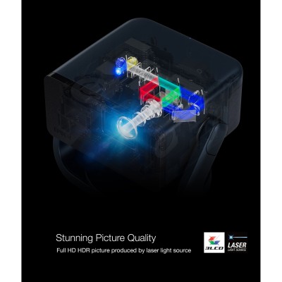 Проєктор Epson EF-22B FHD, 1000 lm, LASER, 1, Google TV, black (V11HB38140) Проєктор Epson EF-22B FHD, 1000 lm, LASER, 1, Google TV, black (V11HB38140)