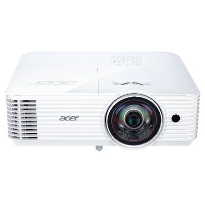 Проєктор короткофокусний Acer S1386WHn WXGA, 4000 lm, 0.52 (MR.JQH11.001) Проєктор короткофокусний Acer S1386WHn WXGA, 4000 lm, 0.52 (MR.JQH11.001)