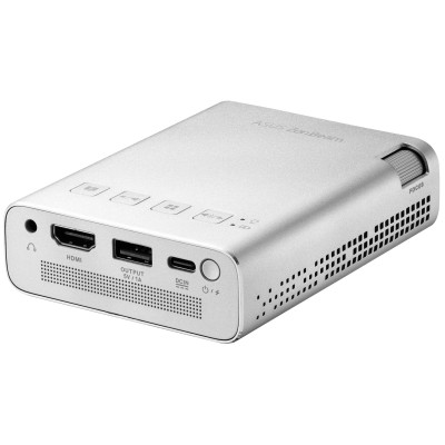 Проєктор портативний Asus ZenBeam E1R WVGA, 200 lm, LED, 1.2, WiFi (90LJ00J3-B01070) Проєктор портативний Asus ZenBeam E1R WVGA, 200 lm, LED, 1.2, WiFi (90LJ00J3-B01070)