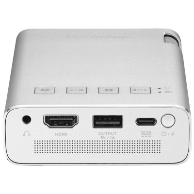 Проєктор портативний Asus ZenBeam E1R WVGA, 200 lm, LED, 1.2, WiFi (90LJ00J3-B01070) Проєктор портативний Asus ZenBeam E1R WVGA, 200 lm, LED, 1.2, WiFi (90LJ00J3-B01070)