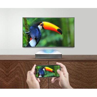 Проєктор ультракороткофокусний HP BP5000 UHD, 2000 lm, LASER, 0.23, WiFi, Smart Aptoide (2U5Z7AA) Проєктор ультракороткофокусний HP BP5000 UHD, 2000 lm, LASER, 0.23, WiFi, Smart Aptoide (2U5Z7AA)