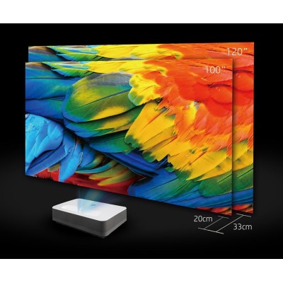 Проєктор ультракороткофокусний HP BP5000 UHD, 2000 lm, LASER, 0.23, WiFi, Smart Aptoide (2U5Z7AA) Проєктор ультракороткофокусний HP BP5000 UHD, 2000 lm, LASER, 0.23, WiFi, Smart Aptoide (2U5Z7AA)