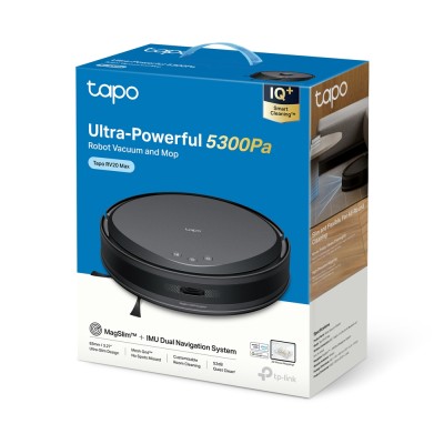 Робот-пилосмок TP-LINK TAPO RV 20 MAX LIDAR з підтримкою вологого прибирання (TAPO-RV20-MAX)