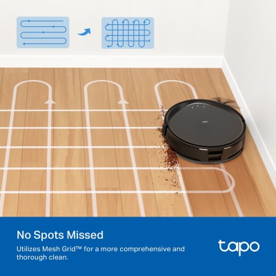 Робот-пилосмок TP-LINK TAPO RV 20 MAX LIDAR з підтримкою вологого прибирання (TAPO-RV20-MAX)