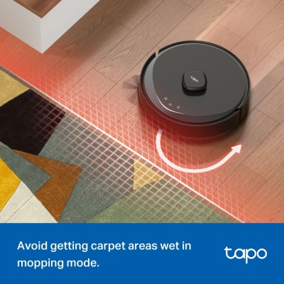 Робот-пилосмок TP-LINK TAPO RV 30 MAX LIDAR з підтримкою вологого прибирання (TAPO-RV30-MAX)