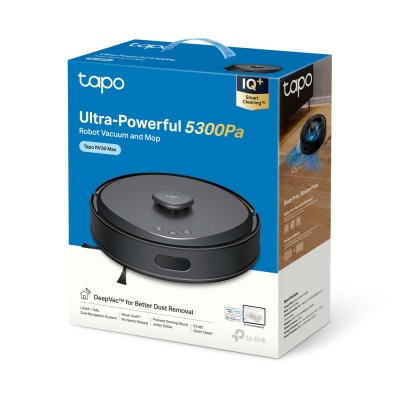 Робот-пилосмок TP-LINK TAPO RV 30 MAX LIDAR з підтримкою вологого прибирання (TAPO-RV30-MAX)
