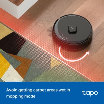 Робот-пилосмок TP-LINK TAPO RV 30 MAX LIDAR з підтримкою вологого прибирання + док-станція (TAPO-RV30-MAX-PLUS) Робот-пилосмок TP-LINK TAPO RV 30 MAX LIDAR з підтримкою вологого прибирання + док-станція (TAPO-RV30-MAX-PLUS)