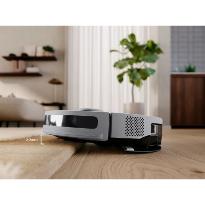 Робот-пилосос Electrolux, h=10см, вологе прибирання, конт пил -0.3л, вода -0.3л, автон. робота до 140хв, Wi-Fi, сірий (ER71HW1UG Робот-пилосос Electrolux, h=10см, вологе прибирання, конт пил -0.3л, вода -0.3л, автон. робота до 140хв, Wi-Fi, сірий (ER71HW1UG