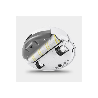 Робот-пилосос Karcher RCF 3, h=12см, вологе прибирання, конт пил -0.115л, вода -0.43л, автон. робота до 120хв, білий (1.269-660. Робот-пилосос Karcher RCF 3, h=12см, вологе прибирання, конт пил -0.115л, вода -0.43л, автон. робота до 120хв, білий (1.269-660.