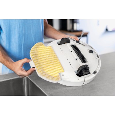 Робот-пилосос Karcher RCV 3, 400Вт, h=9.4см, вологе прибирання, конт пил -0.5л, вода -0.17л, автон. робота до 120хв, вага-3.7кг, Робот-пилосос Karcher RCV 3, 400Вт, h=9.4см, вологе прибирання, конт пил -0.5л, вода -0.17л, автон. робота до 120хв, вага-3.7кг,