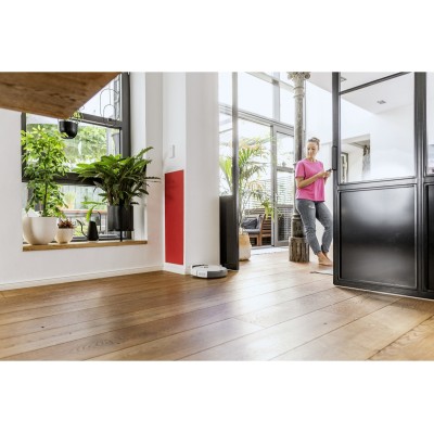 Робот-пилосос Karcher RCV 5, h=9.7см, вологе прибирання, конт пил -0.330л, вода -0.240л, автон. робота до 120хв, білий (1.269-64 Робот-пилосос Karcher RCV 5, h=9.7см, вологе прибирання, конт пил -0.330л, вода -0.240л, автон. робота до 120хв, білий (1.269-64