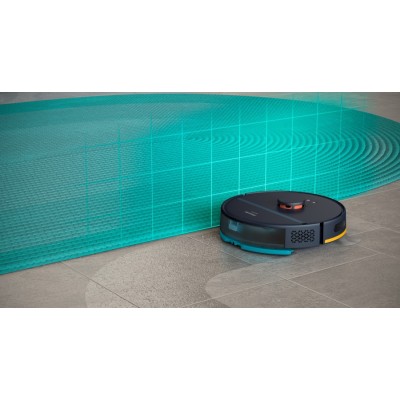Робот-пилосос Philips Series 2000, h=40.3см, вологе прибирання, конт пил -0.25л, автон. робота до 130хв, НЕРА 11, білий (XU2000/ Робот-пилосос Philips Series 2000, h=40.3см, вологе прибирання, конт пил -0.25л, автон. робота до 130хв, НЕРА 11, білий (XU2000/