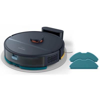 Робот-пилосос Philips Series 2000, h=40.3см, вологе прибирання, конт пил -0.25л, автон. робота до 130хв, НЕРА 11, білий (XU2000/ Робот-пилосос Philips Series 2000, h=40.3см, вологе прибирання, конт пил -0.25л, автон. робота до 130хв, НЕРА 11, білий (XU2000/