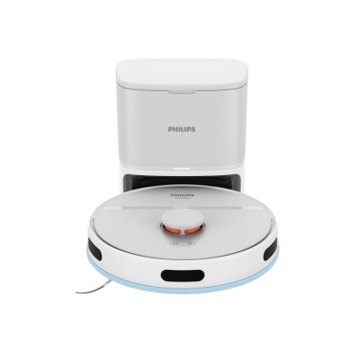 Робот-пилосос Philips Series 2000, h=40.3см, вологе прибирання, конт пил -0.25л, автон. робота до 130хв, НЕРА 11, білий (XU2100/ Робот-пилосос Philips Series 2000, h=40.3см, вологе прибирання, конт пил -0.25л, автон. робота до 130хв, НЕРА 11, білий (XU2100/