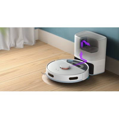 Робот-пилосос Philips Series 2000, h=40.3см, вологе прибирання, конт пил -0.25л, автон. робота до 130хв, НЕРА 11, білий (XU2100/ Робот-пилосос Philips Series 2000, h=40.3см, вологе прибирання, конт пил -0.25л, автон. робота до 130хв, НЕРА 11, білий (XU2100/