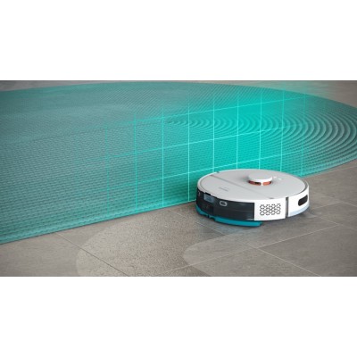 Робот-пилосос Philips Series 2000, h=40.3см, вологе прибирання, конт пил -0.25л, автон. робота до 130хв, НЕРА 11, білий (XU2100/ Робот-пилосос Philips Series 2000, h=40.3см, вологе прибирання, конт пил -0.25л, автон. робота до 130хв, НЕРА 11, білий (XU2100/