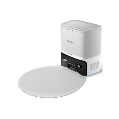 Робот-пилосос Philips Series 2000, h=40.3см, вологе прибирання, конт пил -0.25л, автон. робота до 130хв, НЕРА 11, білий (XU2100/ Робот-пилосос Philips Series 2000, h=40.3см, вологе прибирання, конт пил -0.25л, автон. робота до 130хв, НЕРА 11, білий (XU2100/