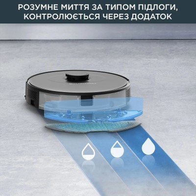 Робот-пилосос Rowenta X-Plorer Serie 75 S, h=9.5см, вологе прибирання, конт пил -0.4л, вода -0.3л, автон. робота до 120хв, НЕРА, Робот-пилосос Rowenta X-Plorer Serie 75 S, h=9.5см, вологе прибирання, конт пил -0.4л, вода -0.3л, автон. робота до 120хв, НЕРА,