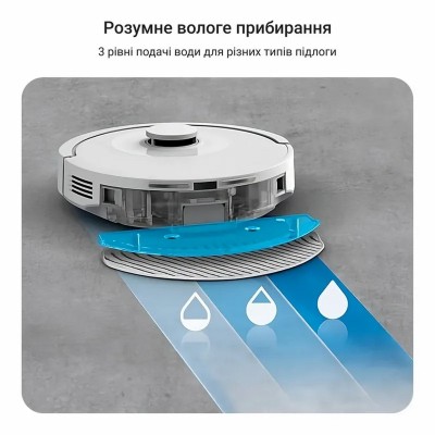 Робот-пилосос Rowenta миючий X-Plorer Serie 90, 6000ПаВт, h=9.7см, 0.26л, конт пил -0.29л, автон. робота до 270хв, білий (RR8777 Робот-пилосос Rowenta миючий X-Plorer Serie 90, 6000ПаВт, h=9.7см, 0.26л, конт пил -0.29л, автон. робота до 270хв, білий (RR8777
