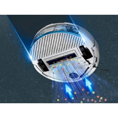 Робот-пилосос Rowenta миючий X-Plorer Serie 90, 6000ПаВт, h=9.7см, 0.26л, конт пил -0.29л, автон. робота до 270хв, білий (RR8777 Робот-пилосос Rowenta миючий X-Plorer Serie 90, 6000ПаВт, h=9.7см, 0.26л, конт пил -0.29л, автон. робота до 270хв, білий (RR8777