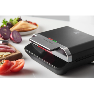 Сендвічмейкер Russell Hobbs, 750Вт, 1 пластина-сендвіч, корпус-пластик, чорний (26800-56) Сендвічмейкер Russell Hobbs, 750Вт, 1 пластина-сендвіч, корпус-пластик, чорний (26800-56)