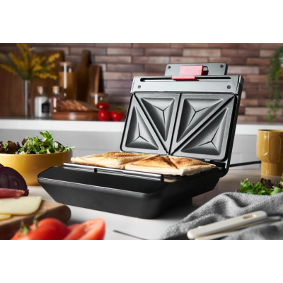 Сендвічмейкер Russell Hobbs, 750Вт, 1 пластина-сендвіч, корпус-пластик, чорний (26800-56) Сендвічмейкер Russell Hobbs, 750Вт, 1 пластина-сендвіч, корпус-пластик, чорний (26800-56)