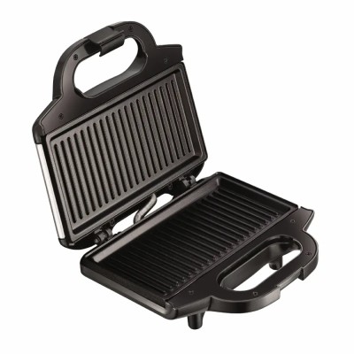 Сендвічмейкер Tefal Ultracompact 700Вт, 1 пластина-гриль, корпус-пластик, чорно-сріблястий (SM157236) Сендвічмейкер Tefal Ultracompact 700Вт, 1 пластина-гриль, корпус-пластик, чорно-сріблястий (SM157236)