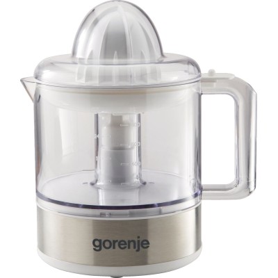 Соковитискач Gorenje цитрус-прес 30Вт, чаша-0.8л, пластик/метал, білий (CJ30E)