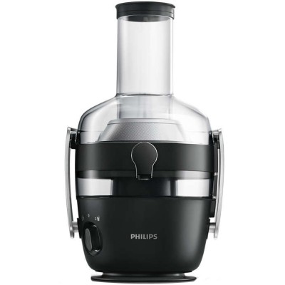 Соковитискач Philips Avance Collection відцентрований 1000Вт, чаша-1л, жмих-2.1л, жолоб на ціле яблуко, пластик, чорний (HR1919/ Соковитискач Philips Avance Collection відцентрований 1000Вт, чаша-1л, жмих-2.1л, жолоб на ціле яблуко, пластик, чорний (HR1919/