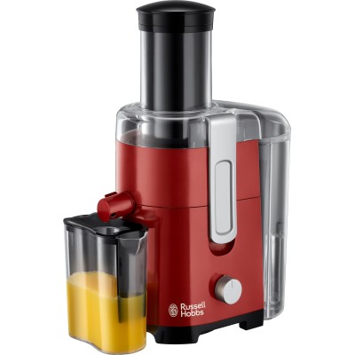 Соковитискач Russell Hobbs Desire відцентрований 550Вт, чаша-0.75л, жмих-2л, пластик, червоно-чорний (24740-56) Соковитискач Russell Hobbs Desire відцентрований 550Вт, чаша-0.75л, жмих-2л, пластик, червоно-чорний (24740-56)