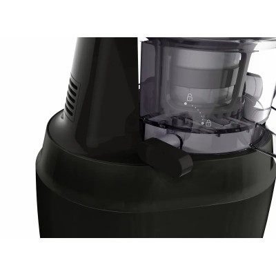 Соковитискач Tefal Juiceo шнековий 150Вт, чаша-0.8л, жмих-0.8л, насадка для цитрусових, пластик, червоно-чорний (ZC150838) Соковитискач Tefal Juiceo шнековий 150Вт, чаша-0.8л, жмих-0.8л, насадка для цитрусових, пластик, червоно-чорний (ZC150838)
