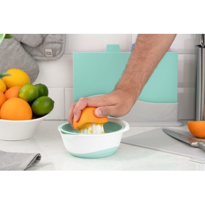 Соковитискач ручний для цитрусових Ardesto Fresh, 0.6л, пластик, блакитний (AR1464TP) Соковитискач ручний для цитрусових Ardesto Fresh, 0.6л, пластик, блакитний (AR1464TP)