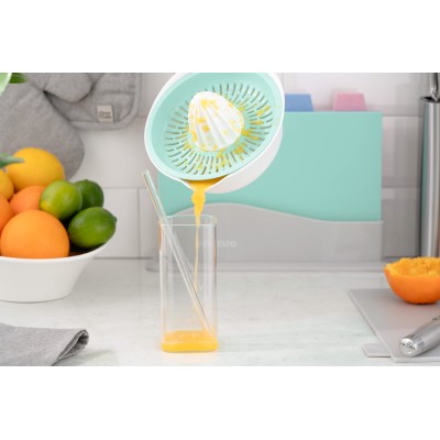 Соковитискач ручний для цитрусових Ardesto Fresh, 0.6л, пластик, блакитний (AR1464TP) Соковитискач ручний для цитрусових Ardesto Fresh, 0.6л, пластик, блакитний (AR1464TP)
