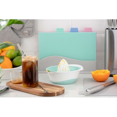 Соковитискач ручний для цитрусових Ardesto Fresh, 0.6л, пластик, блакитний (AR1464TP) Соковитискач ручний для цитрусових Ardesto Fresh, 0.6л, пластик, блакитний (AR1464TP)