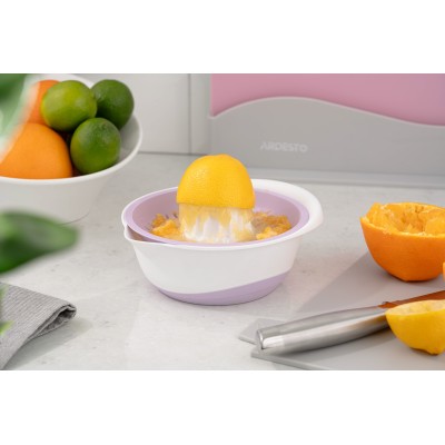 Соковитискач ручний для цитрусових Ardesto Fresh, 0.6л, пластик, ліловий (AR1464LP) Соковитискач ручний для цитрусових Ardesto Fresh, 0.6л, пластик, ліловий (AR1464LP)